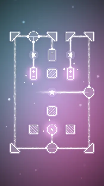 Laser: Relaxing and Satisfying symmetrical board with the beam completed